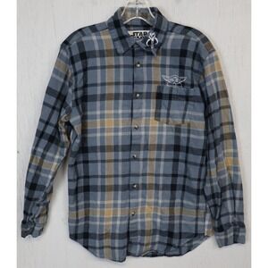 Mens Cakeworthy Star Wars Mandalorian This Is The Way Flannel Shirt Size M